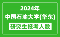 2024年中國(guó)石油大學(xué)(華東)研究生報(bào)考人數(shù)