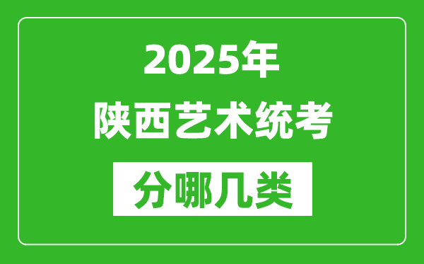 2025年陜西藝術(shù)統(tǒng)考類型有哪幾種？