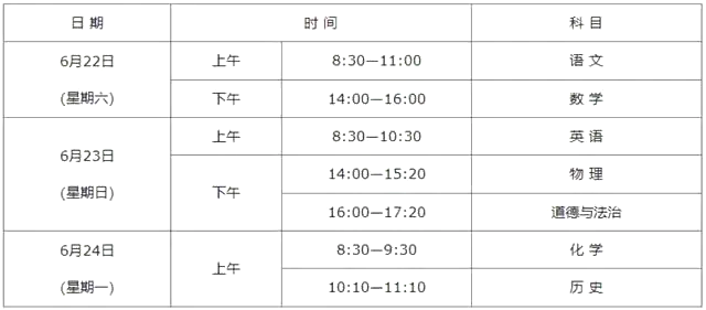 2024年陜西中考是幾月幾號,陜西中考具體時(shí)間表