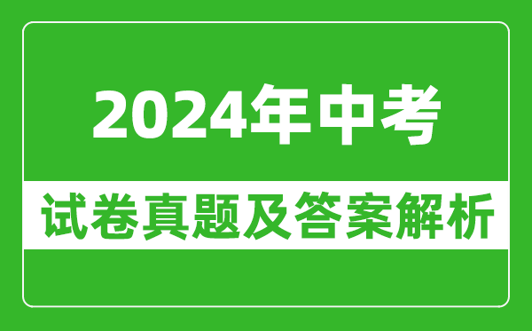 2024年岳陽(yáng)中考數學(xué)試卷真題及答案解析