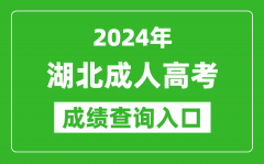 2024年湖北成人高考成績(jī)查詢?nèi)肟诰W(wǎng)址(http://www.hbea.edu.cn/)